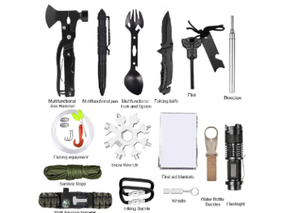 Xtreme Outdoor tools  Survival kit (XTR-HKN124)
