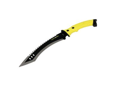 Outland Hunter Knife – 16″ Yellow Rubber Grip