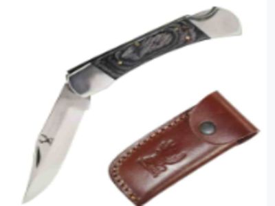 7″ Aurablade Folding Knife – Pakkawood Handle